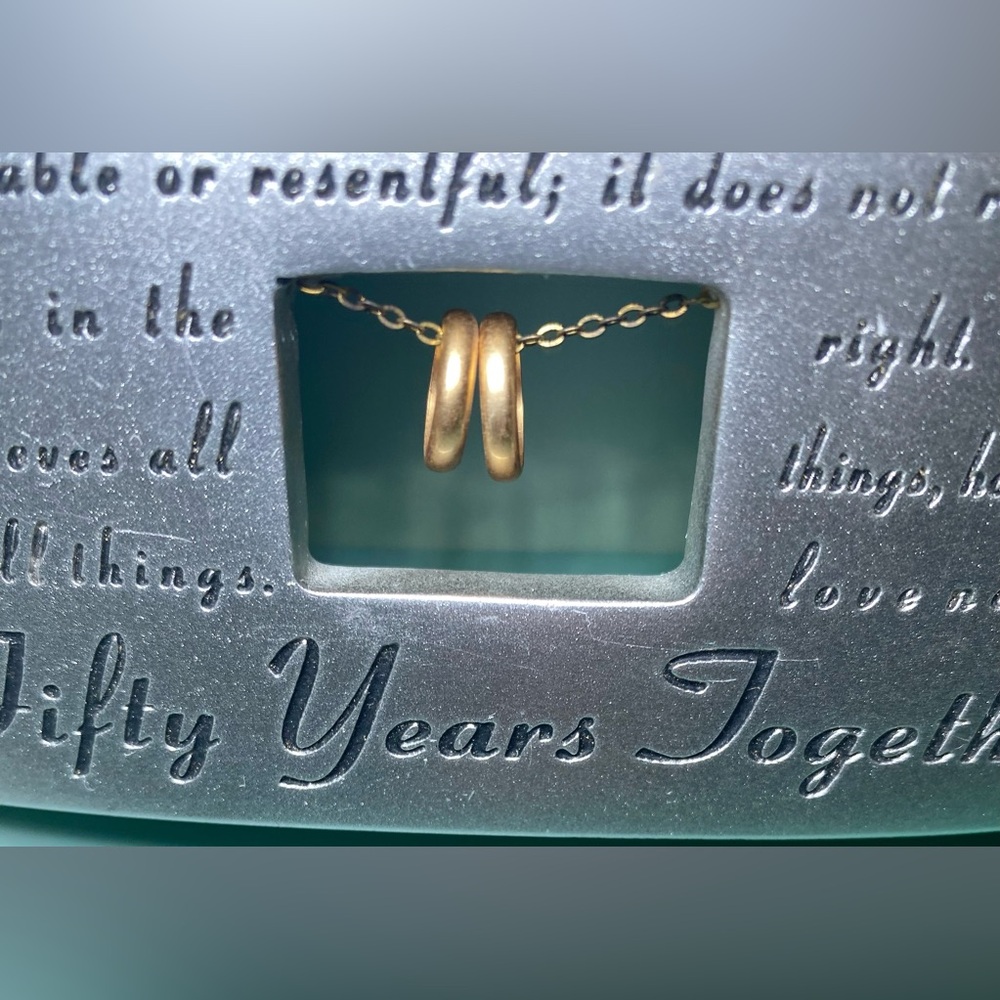 Roman Inc. 50th Anniversary "Fifty Years Together" Picture Frame‎ - Picture 4 of 7